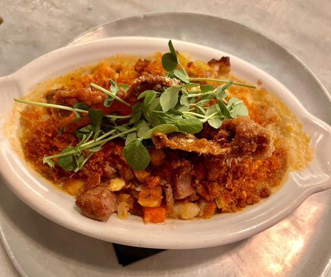 Duck confit cassoulet