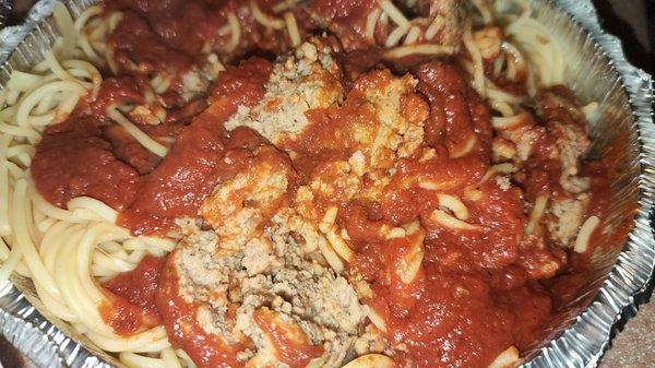 Spaghetti & Meatballs