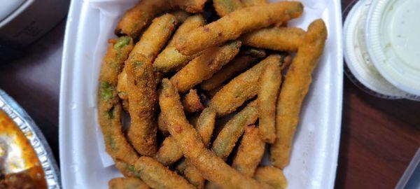 Green bean fries