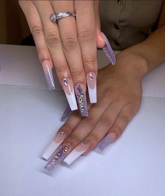 Nails done by Eva