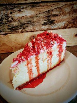 Strawberry shortcake cheesecake