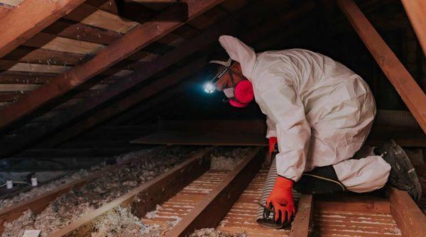 Attic Cleaning and decontamination