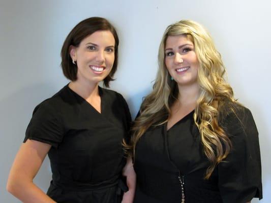 C. Jill Pendleton and Kari Defreese - Massage Therapists at Valente Chiropractic