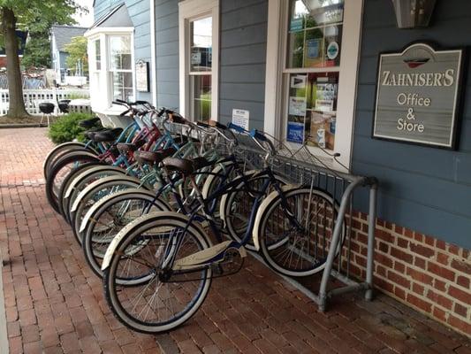 Courtesy Bicycles for Slipholders and Guests