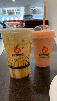 Horchata Milk Tea Strawberry Mango