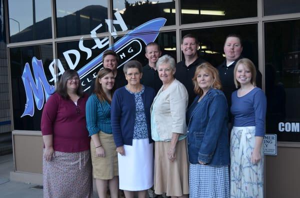 Madsen Dry Cleaning Co. proudly serving Utah county for over 100 years. Family owned and operated since 1913