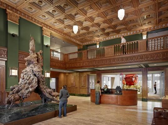 The Lobby at the Briscoe Western Art Museum