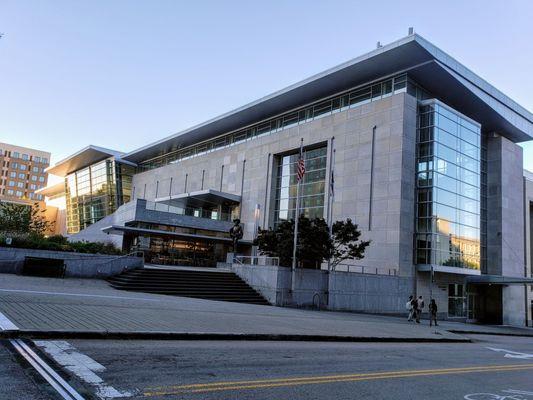 Facade for Raleigh Convention Center