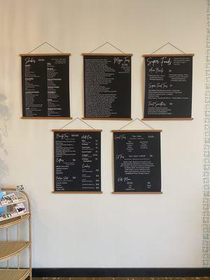 Menus