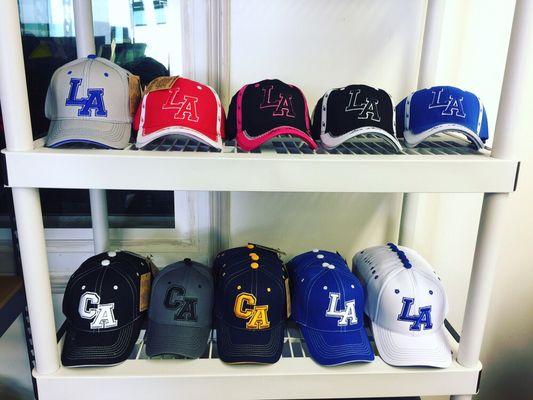 LA Baseball Caps.