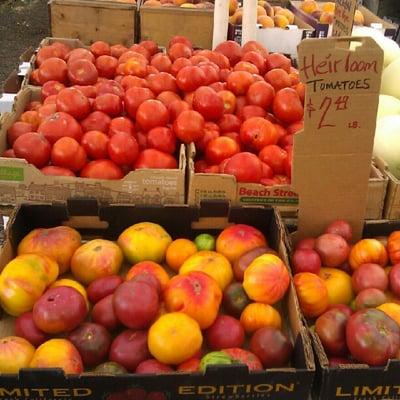 Vine Ripened Tomatoes! Yes, they taste like real tomatoes.