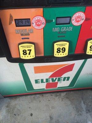 $2.919 a gallon