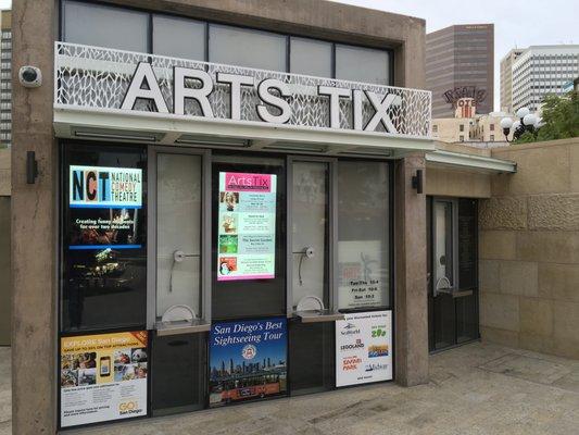 Get discounted tickets to theatre shows and attractions here! We're directly across the plaza from the Balboa Theatre.