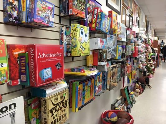 Games and kid section