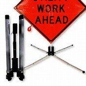 Screw-Lock Sign Stand With 48''x48'' Sign $209.00