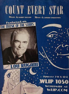 THE MUSIC OF THE STARS with Lou Rugani.