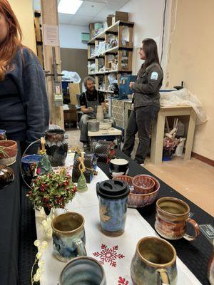 Potters wheel demonstration