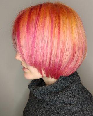 Color and cut by Stacey Smoker - Artistic Director