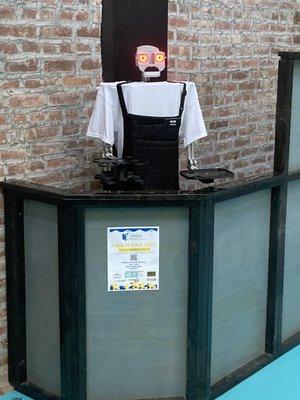 Rob, the robotic barista