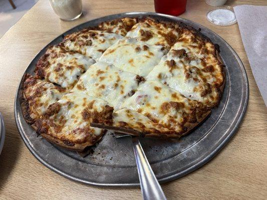 Large Italian Sausage Pizza