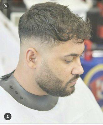 What I showed the barber I wanted..... said I want it "Exactly like this"