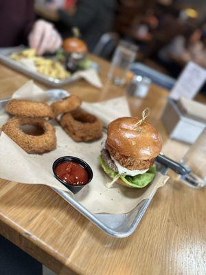 Brewmaster sub fries for onion rings