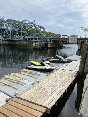 The swing bridge