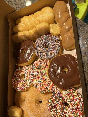 Dozen donuts