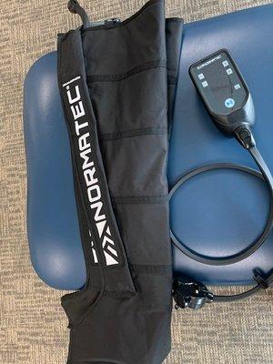 Normatec system with all sleeves