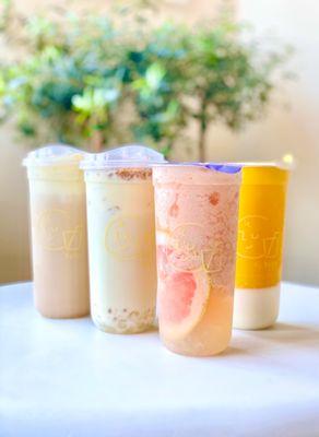 Grapefruit Yakult Mango Cha Cha Cookie Monster Soy Bestie @foodforfoodbabies