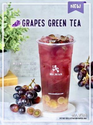 Grape Green Tea