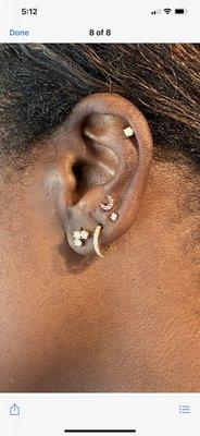 Ear piercing