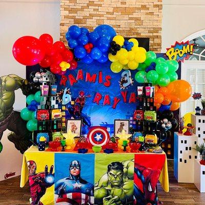 Superhero Birthday Party