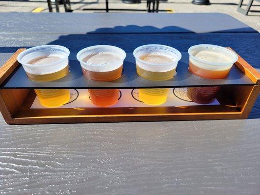 Beer flight Saturday!