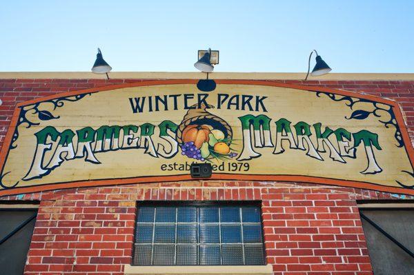 Our office is located right across the Winter Park Farmers' Market!