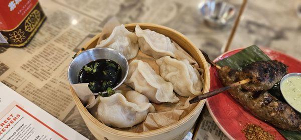 Steamed dumplings