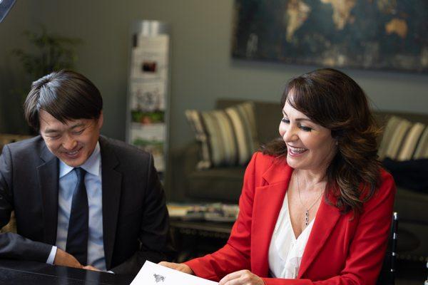 Michele Charbonneau (Founding Partner) & Mark Higuchi (Partner)