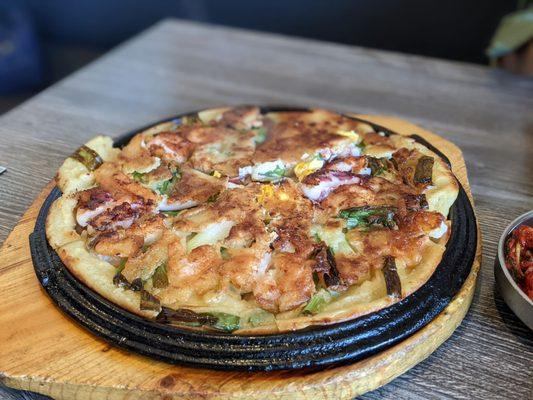 Seafood Pancake