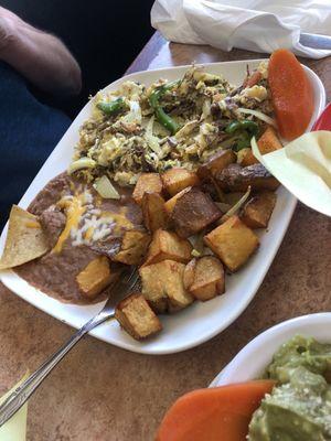 Machaca and eggs