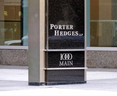 Porter Hedges located at 1000 Main in Houston, TX