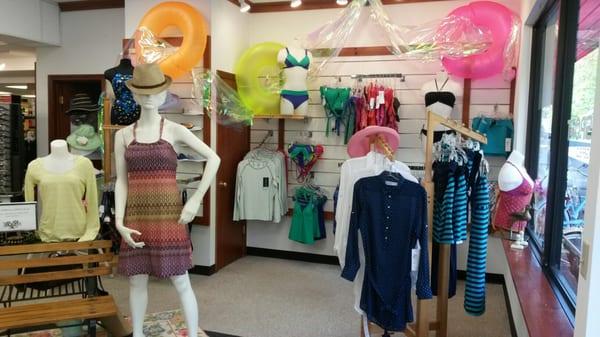 Great swimwear and fun casual dresses