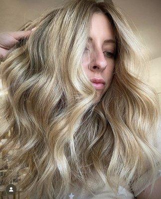 Blonde balayage