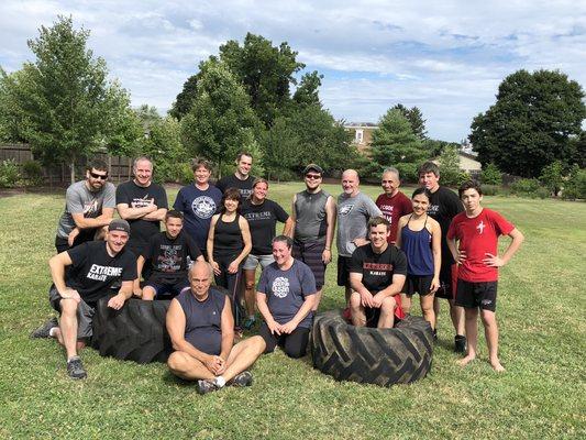 Outdoor Circuit Class. Fun in the Sun!!!!