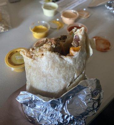 Lomo Saltado Burrito