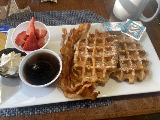 Belgium waffle