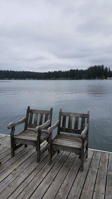 View from the dock