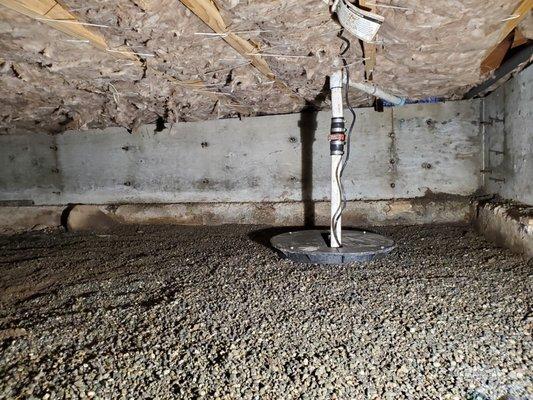 Sump pumps and drainage systems designed for your crawl space