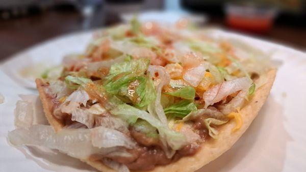 Tostada de pollo