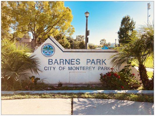 Welcome to Barnes Park!