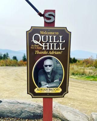 The lovely local man who built Quill Hill!